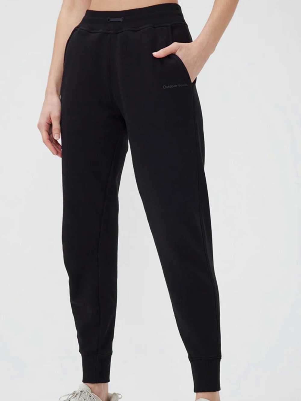 Outdoor Voices Black Relaxed Jogger Pants
